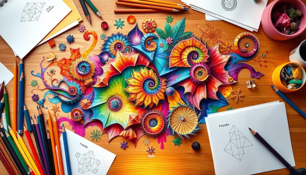 Explore fractals through hands-on activities